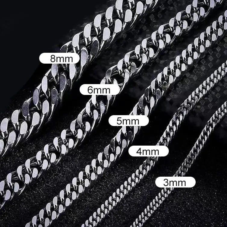 What is the best thickness for a Cuban link chain?